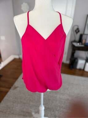 Women’s Hot Pink Spaghetti Strap Cami